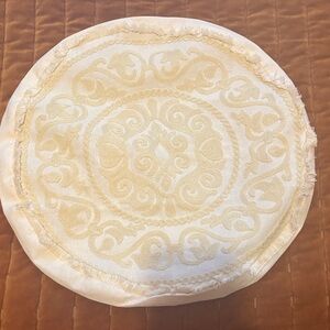 Elegant Cream Accent Pillow new